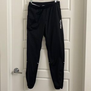 Men's Macron Black Track Pants